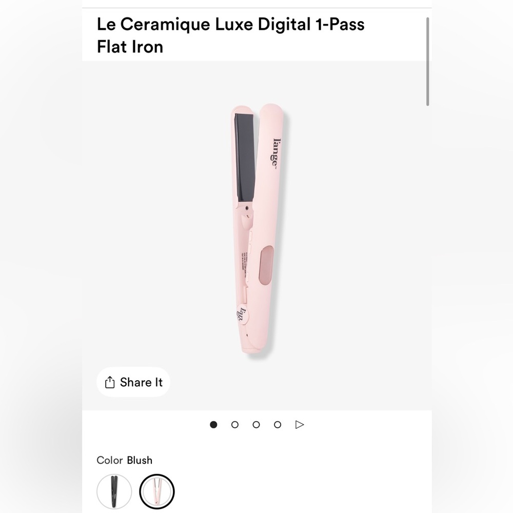L’ange Digital Flat Iron - Pink